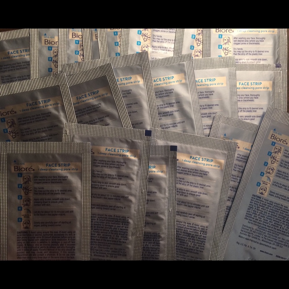 20 Biore Deep Cleaning Pore Strips